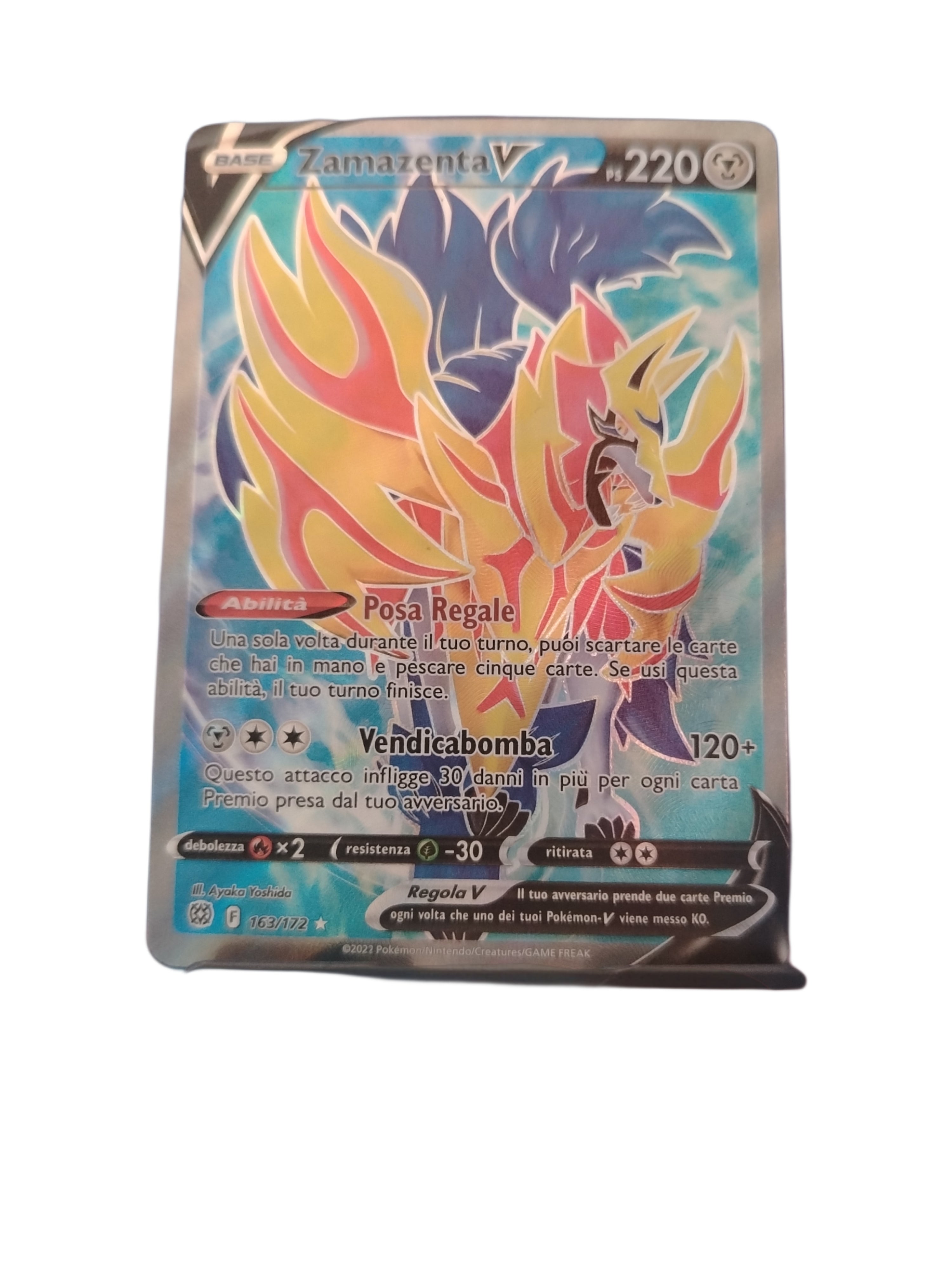 Zamazenta v full art (IT)- Near mint