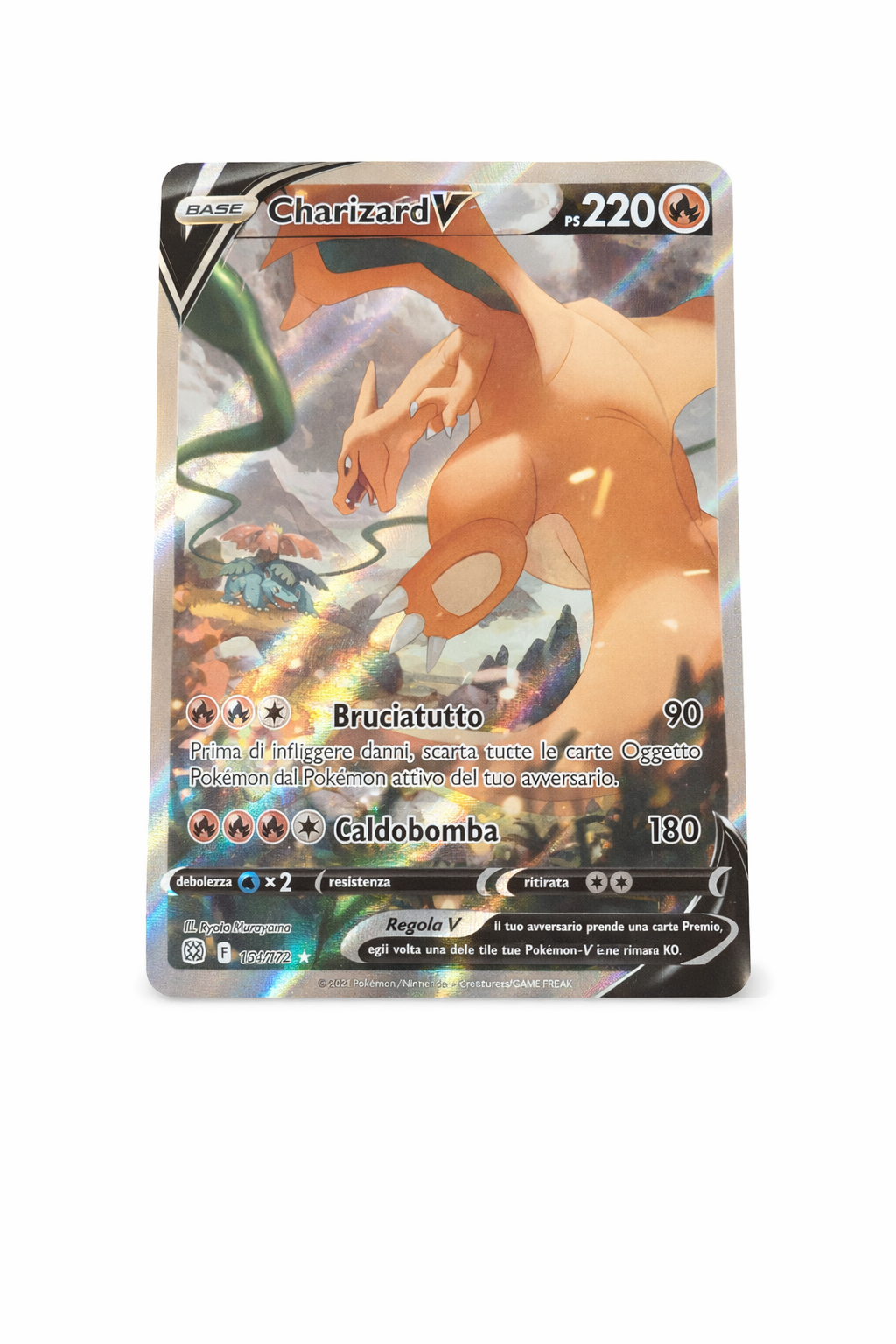 Charizard v alternative art (IT)- Near mint